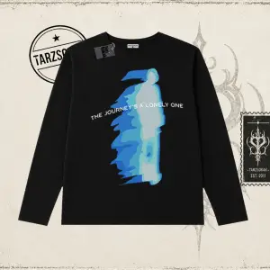 Unisex Journey Biskilet Yaka  Long Sleeve Beyaz