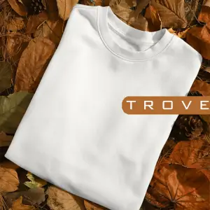 Unısex Kadın Erkek Basic Düz Standart Kalıp Bisiklet Yaka Pamuk Sweatshirt Beyaz