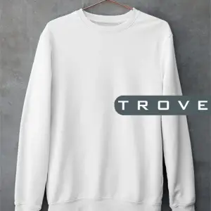 Unısex Kadın Erkek Basic Düz Standart Kalıp Bisiklet Yaka Pamuk Sweatshirt Beyaz