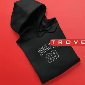 Unısex Kadın Erkek Bulls 23 Chicago Siyah Kapüşonlu %100 Pamuk Tasarım Sweatshirt