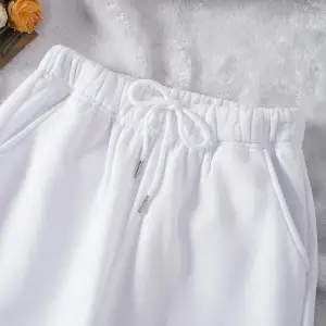 Unisex Kadın/Erkek BULLS Baskılı Özel Renkli Paça Lastik Eşofman Altı Jogger