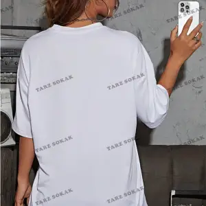 Unisex Kadın/Erkek Dragon Renkli Özel Baskılı Oversize Penye