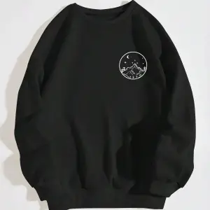 Unisex Kadın/Erkek Grafik Desenli Sweat