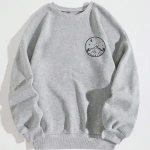 Unisex Kadın/Erkek Grafik Desenli Sweat