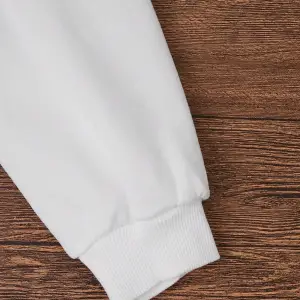 Unisex Kadın/Erkek Harfli ve Kalp Grafikli Sweat