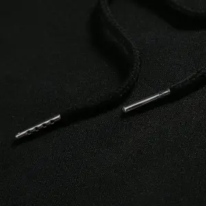 Unisex Kadın/Erkek Katı İpli Kapüşonlu Üst