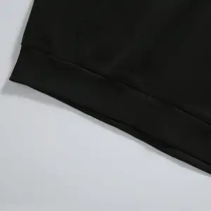 Unisex Kadın/Erkek Katı İpli Kapüşonlu Üst