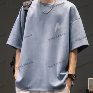 Unisex Kadın/Erkek M Renkli Özel Baskılı Oversize Penye