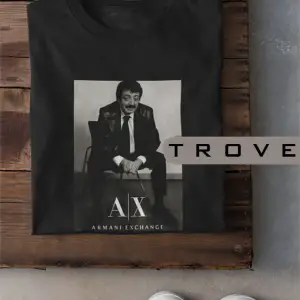 Unısex Kadın Erkek Müslüm Gürses Katalog %100 Pamuk Baskılı Siyah Beyaz T-shirt