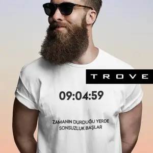 Unısex Kadın Erkek Mustafa Kemal Atatürk Zaman Sonsuzluk 09.04.59 % 100 Pamuk Tasarım T-shirt