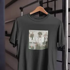 Unısex Kadın Erkek Narcos Escobar Müslüm Baba Gürses Siyah Beyaz Tasarım Baskılı %100 Pamuk T-shirt