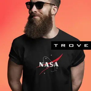 Unısex Kadın Erkek Nasa Gezegen Baskılı Siyah Beyaz % 100 Pamuk Tasarım T-shirt