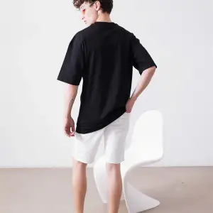 Unisex Kalp Beyaz Tshirt