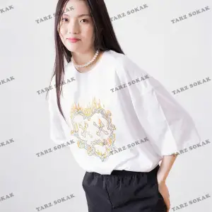 Unisex Kemik Kalp Beyaz