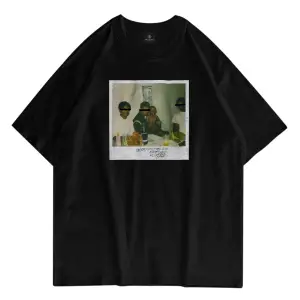 Unisex Kendrick Lamar M.a.a.d City Siyah Tshirt