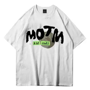 Unisex Kid Cudi Man Of The Moon 3 Beyaz Tshirt