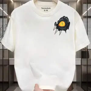 UNİSEX Kod 5 Eyelash Desen T-shirt