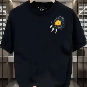 UNİSEX Kod 5 Eyelash Desen T-shirt