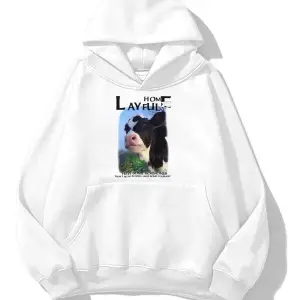 Unisex Layful By Sweatshirt Hoodie Beyaz