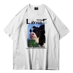 Unisex Layful Tshirt Beyaz