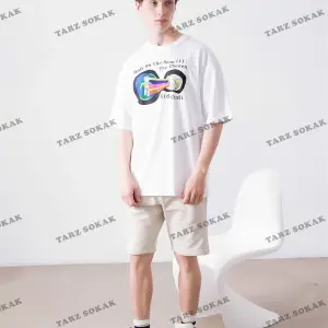 Unisex Man On The Moon 3 Kid Cudi Beyaz