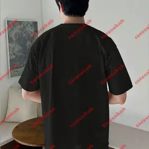 Unisex Nasa Baskılı Tshirt Beyaz