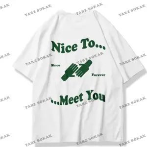Unisex Nice To Meet You Tshirt