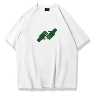 Unisex Nice To Meet You Tshirt Beyaz