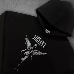 Unisex Nirvana in Utero Sweatshirt Siyah