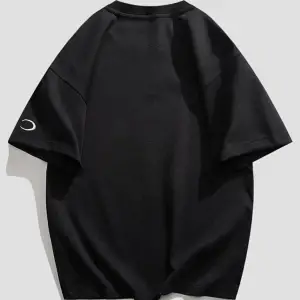 Unisex One Kol Hilal Baskılı Oversize %100 Pamuk