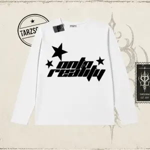Unisex Onto Reality Biskilet Yaka  Long Sleeve Beyaz