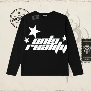 Unisex Onto Reality Biskilet Yaka  Long Sleeve Beyaz