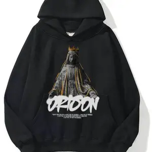 Unisex Orison Sweatshirt Hoodie Siyah
