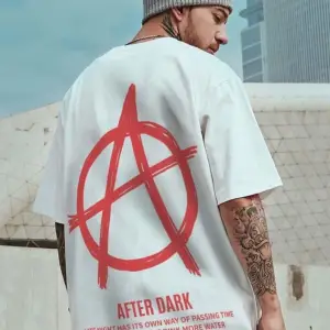 Unisex Örme After Dark Baskılı