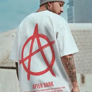 Unisex Örme After Dark Baskılı