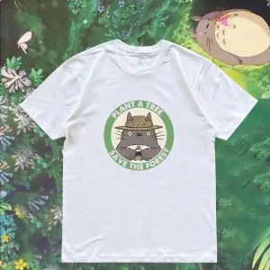 Unisex Oversize Anime Totoro Tshirt