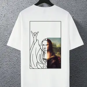 Unisex Oversize Kalıp Figürlü Grafik Harajuku Style