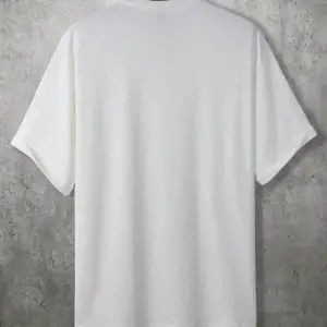 Unisex Oversize Kalıp Mektup Grafik Damla Omuz Harajuku Style