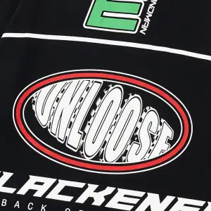 Unisex Oversize Kalıp Sloganlı Grafik Harajuku Style