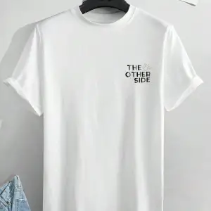 Unisex Oversize The Order Side Baskılı T-shirt