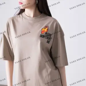 Unisex Please Dont Hurt Me Siyah