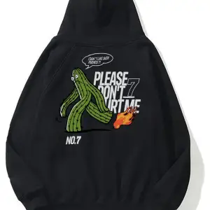 Unisex Please Dont Hurt Me Sweatshirt Hoodie Gri