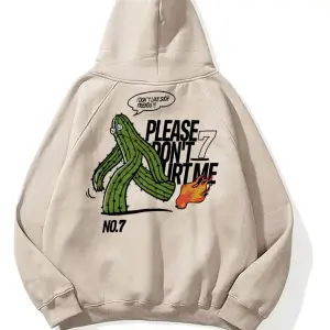 Unisex Please Dont Hurt Me Sweatshirt Hoodie Gri