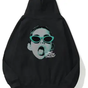 Unisex Pleasure Siyah Sweatshirt