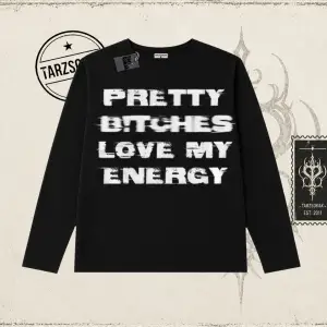 Unisex Pretty Biskilet Yaka  Long Sleeve Beyaz