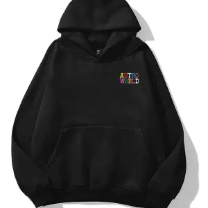 Unisex Ps2 Astroworld Sweatshirt Siyah