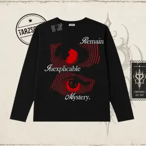 Unisex Remain Mystery Biskilet Yaka  Long Sleeve Beyaz