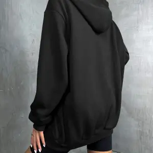 Unisex Renkli Oversize Kapüşonlu Fermuarlı Hırka