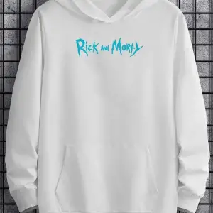 Unisex Rick And Morty Baskılı Sweatshirt TY-siyah-rickmorty
