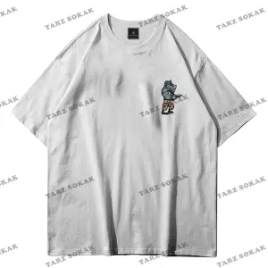 Unisex Rocksteady Ninja Turtles Beyaz